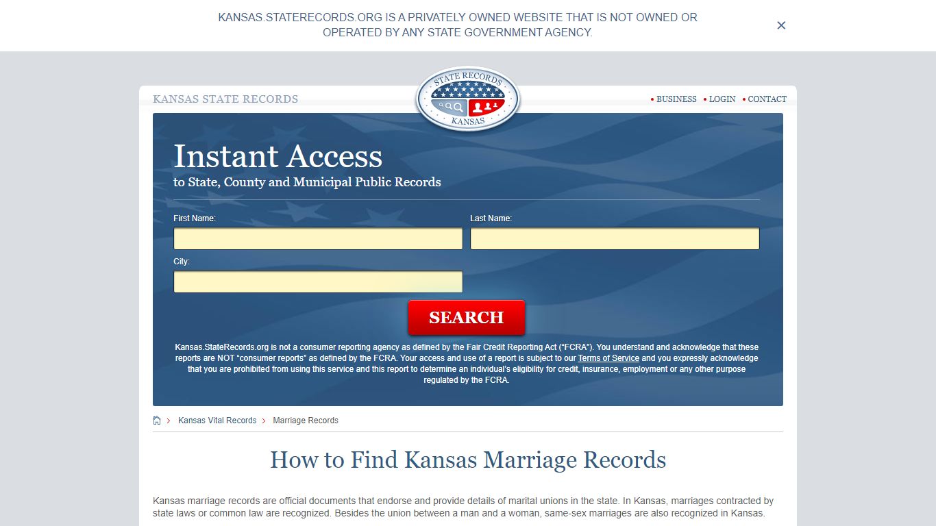 How to Find Kansas Marriage Records
